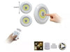 SET LUZ LED - (3 LUCES LED + CONTROL)